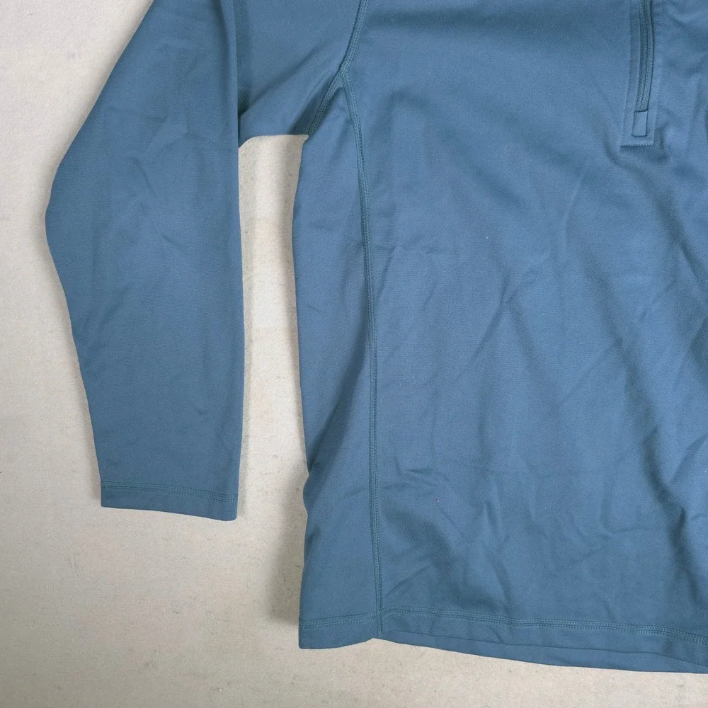 The North Face‎ Pullover Mens L Blue NDC Logo Long Sleeve 1/4 Zip